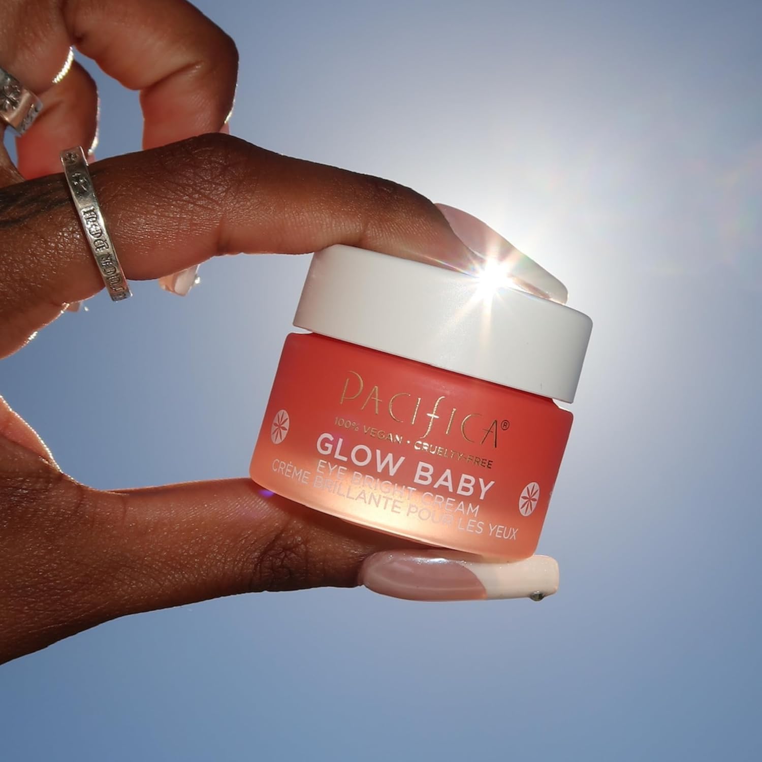 Pacifica Glow Baby Face Lotion & Eye Cream Set of 2 – Brightening Vitamin C Moisturizer + Depuffing Eye Cream with Caffeine & Hyaluronic Acid, Daily Hydration for Glowing Skin, 100% Vegan Clean Beauty - Image 13