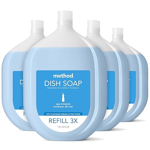 Miniatura 8 de Botellas dispensadoras Method de jabón para trastes.