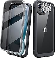Vista 149 de Diaclara Funda diseñada para iPhone 14 Pro Max de 6.7 pulgadas, funda de teléfono resistente de cuerpo completo con protector de pantalla