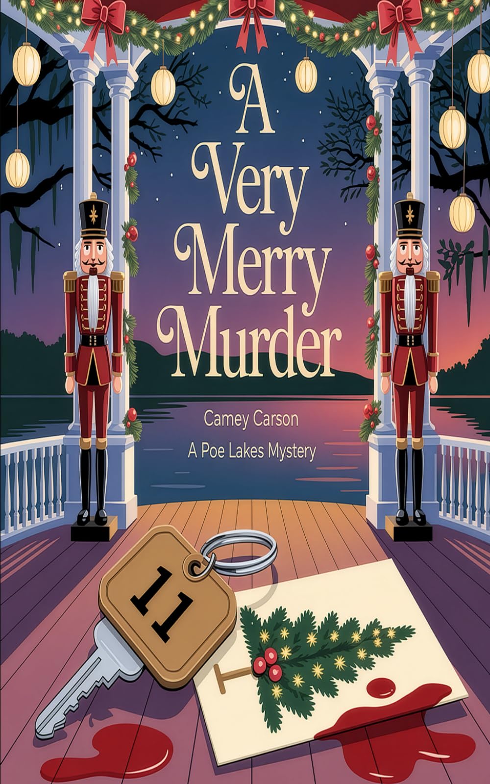A Very Merry Murder: A Poe Lakes Mystery