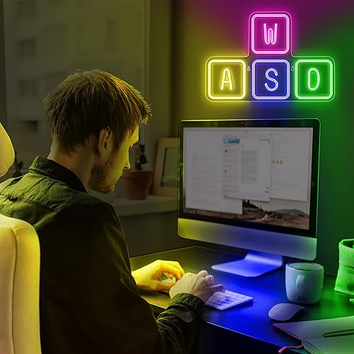 Vista 61 de Lumoonosity Bussin - Letrero de neón – Meme Bussin luces de neón LED para jugadores/transmisores/influencers – Letreros LED verdes de moda