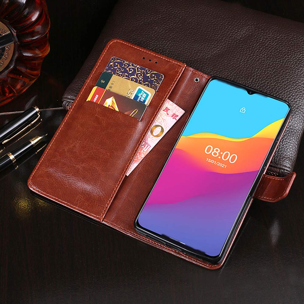 Cover Per Ulefone Note 10, Case Portafoglio Custodia in Pelle Guscio Telefono Chiusura Magnetica per Ulefone Note 10 (2021