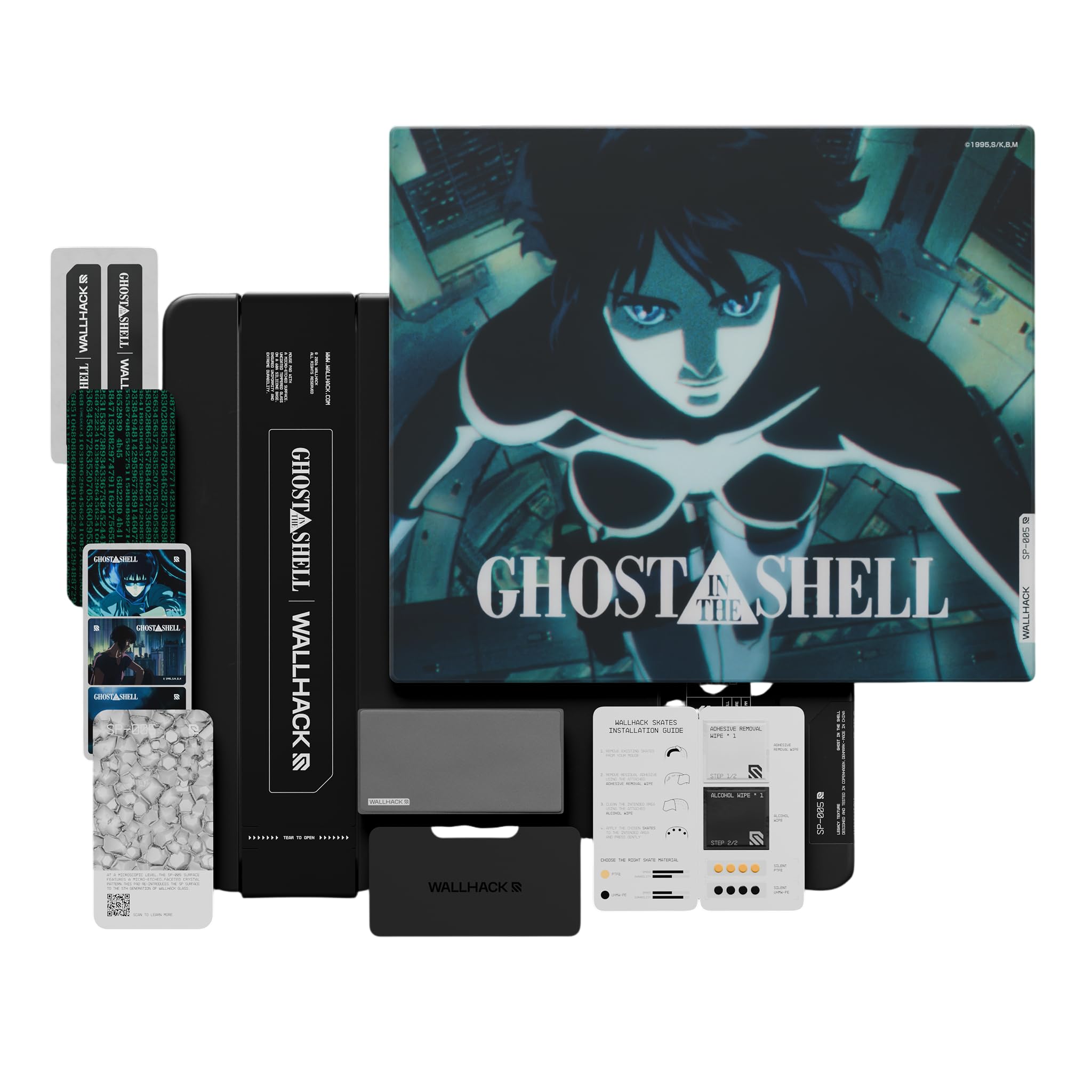 新品未開封 攻殻機動隊 WALLHACK SP-005 マウスパッド Amazon.co.jp: WALLHACK x 攻殻機動隊 ガラスマウスパッド SP-005