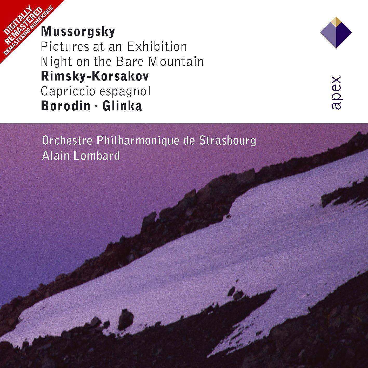 Mussorgsky, Rimsky-Korsakov, Borodin & Glinka : Russian Orchestral Favourites - Apex