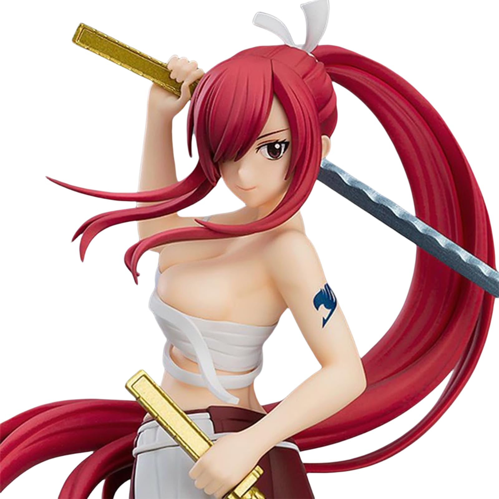 Erza Scarlet Actionfigur – Fairy Tail Anime-Figur, 17 Cm, Kampfhaltung, Aus PVC, Desktop-Deko, Geschenk Für Fans