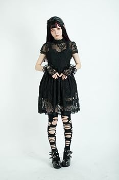 Amazon.co.jp: Jillpunkパンクロック KERA カットアウト 膝上