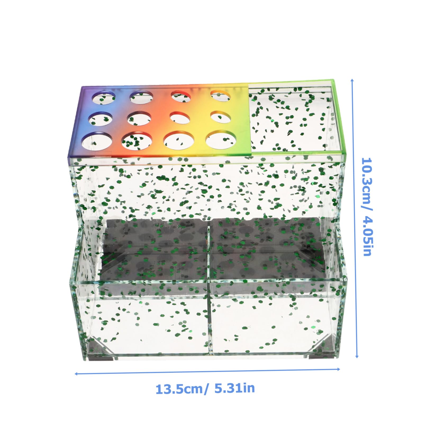 PLAFOPE Hairdressing Tool Storage Box Shear Holder Barber Scissor Storage Hair Stylist Comb Organizer Durable