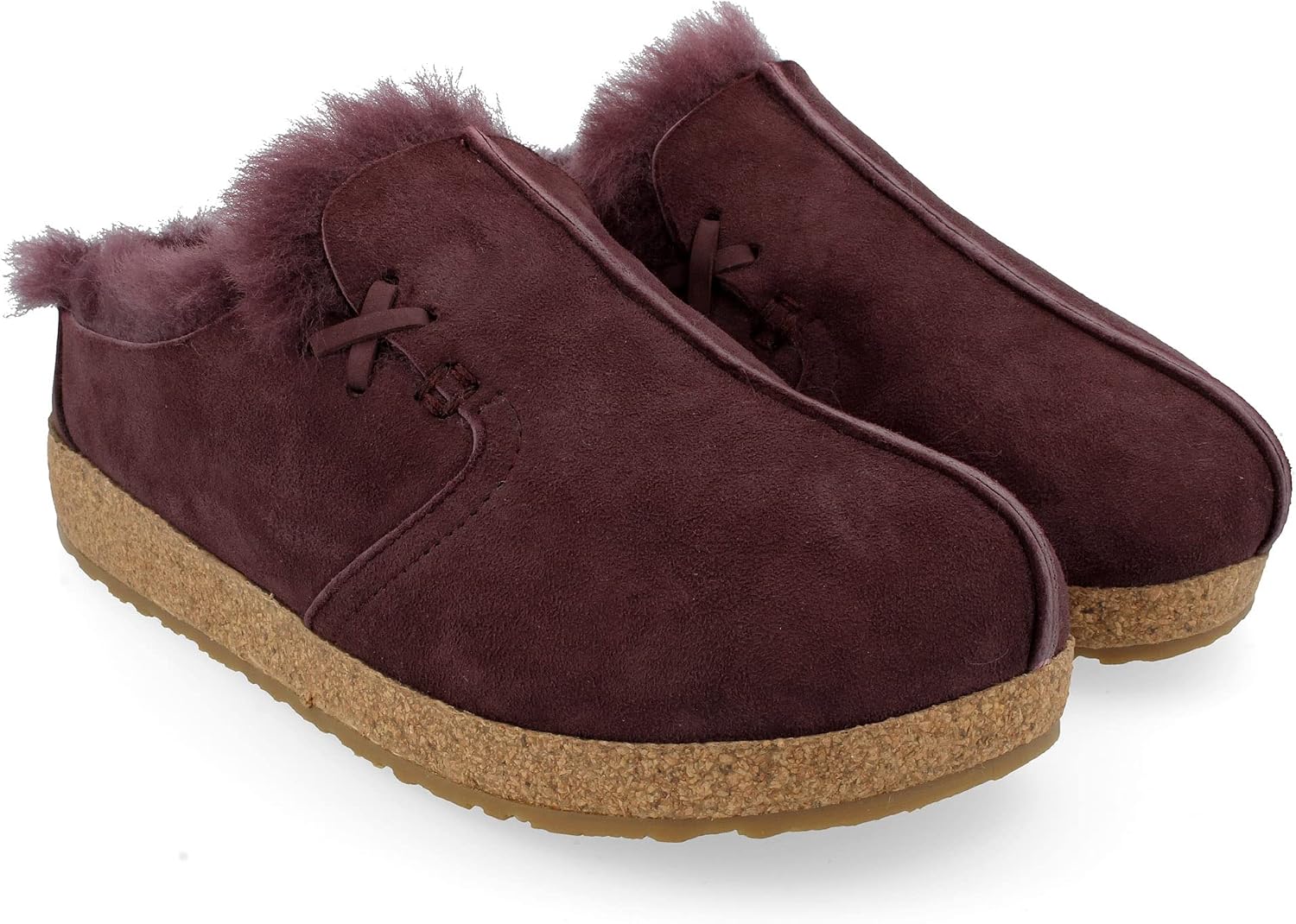 HAFLINGER Saskatchewan Lambskin Leather Clog Unisex