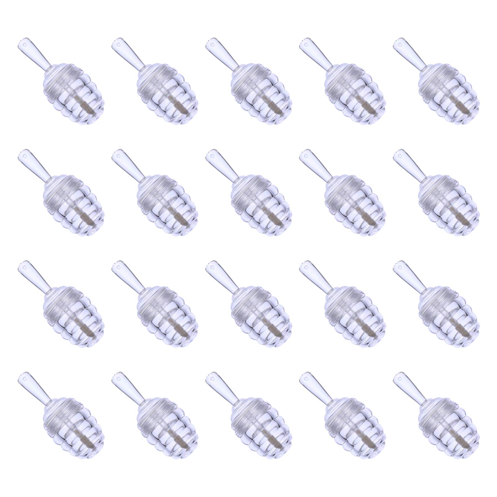 Lip Gloss Clear 20Pcs Lip Gloss Balm Tubes with Wand Milk Bottle Shaped Refillable Lip Balm Bottle Dispenser
