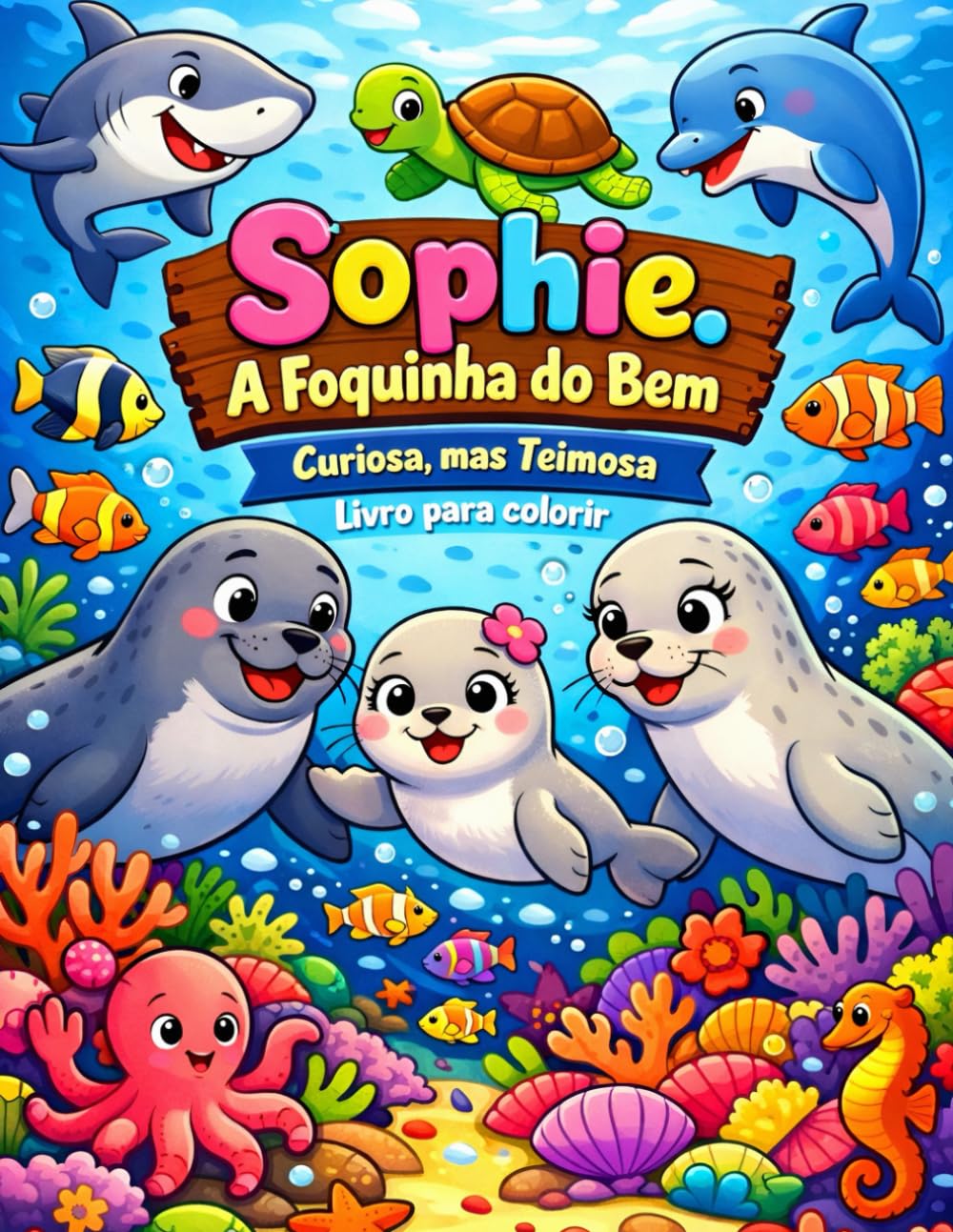 Sophie. A Foquinha do Bem: Curiosa, mas Teimosa: 6 (Coleção Aventuras no Fundo do Mar)