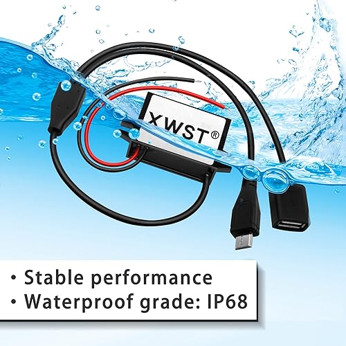 Miniatura 5 de DC 8-85V a 5V Convertidor USB 12V 24V 36V 48V 60V 72V a 5V 3A 15W con adaptador de corriente de salida micro y USB convertidor de voltaje Buck