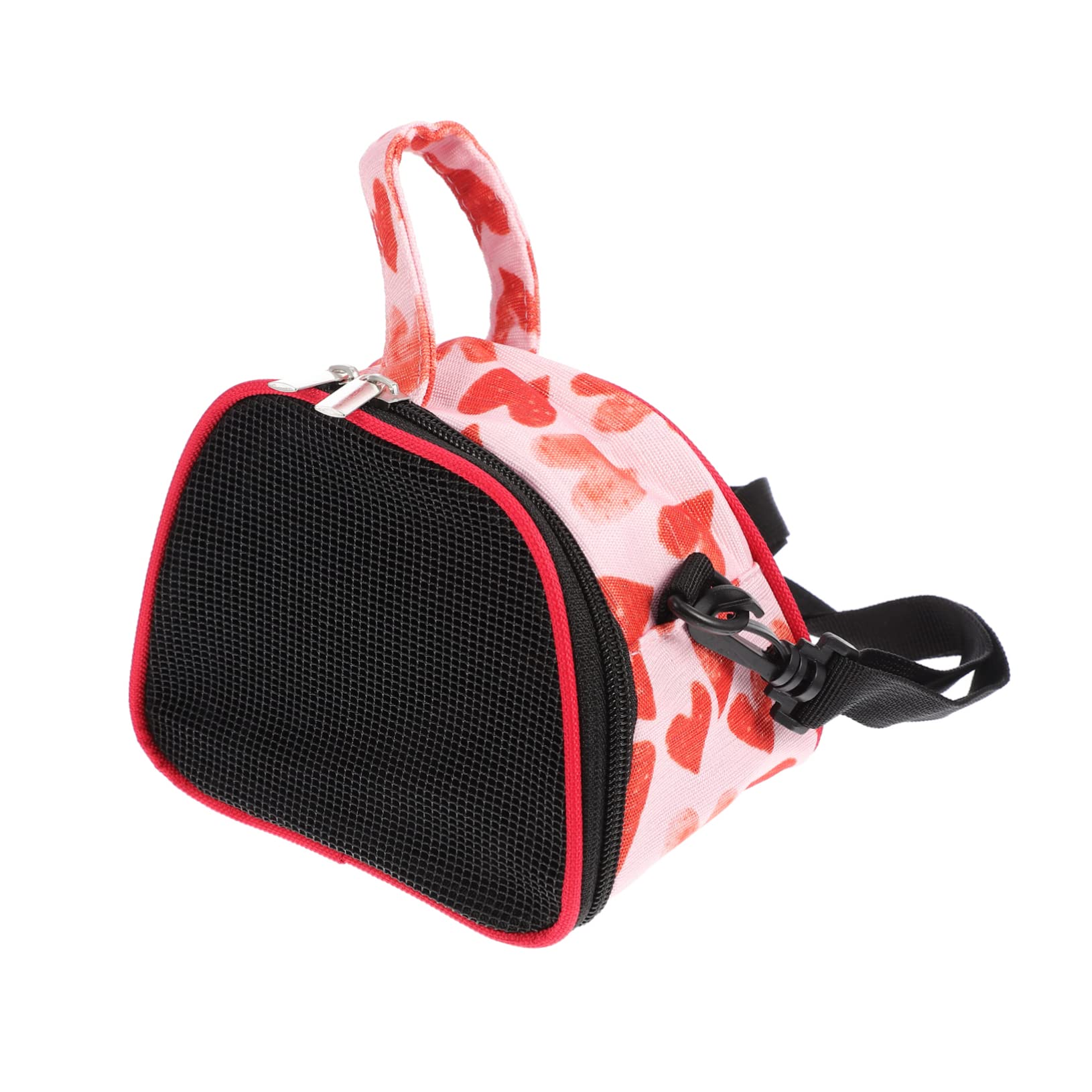 HANABASS Outdoor Portable Hamster Bag Multi Function Small Pet Carrier with Shoulder Strap Breathable Design for Travel and Outings for Guinea Pigs and Other Small Pets