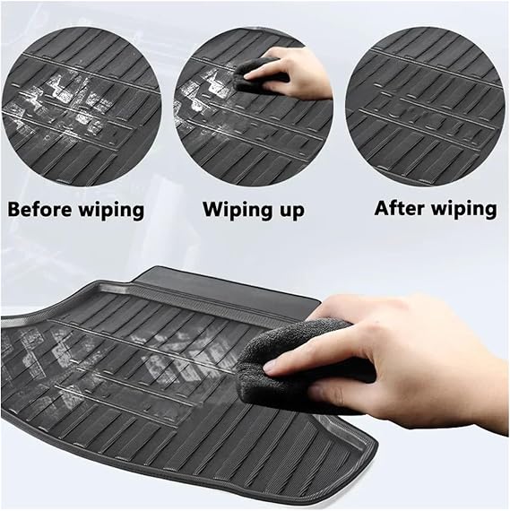 Car Trunk Mat，Compatible with Changan CS55 Plus EV Nevo Q05 Saipa 441P 2020~2025 Luggage Waterproof Cargo Pad Liner Cover Carpet Accessories