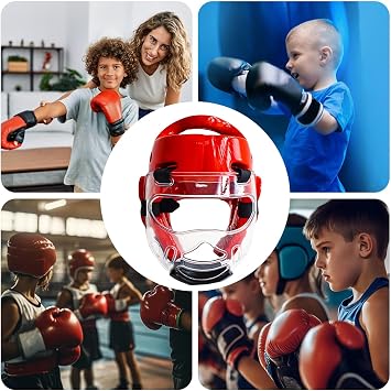 Boxing Head Guard | Sparring Head Gear - Lightweight Boxing Training Headgear for Martial Art Sparring Muay Thai Karate