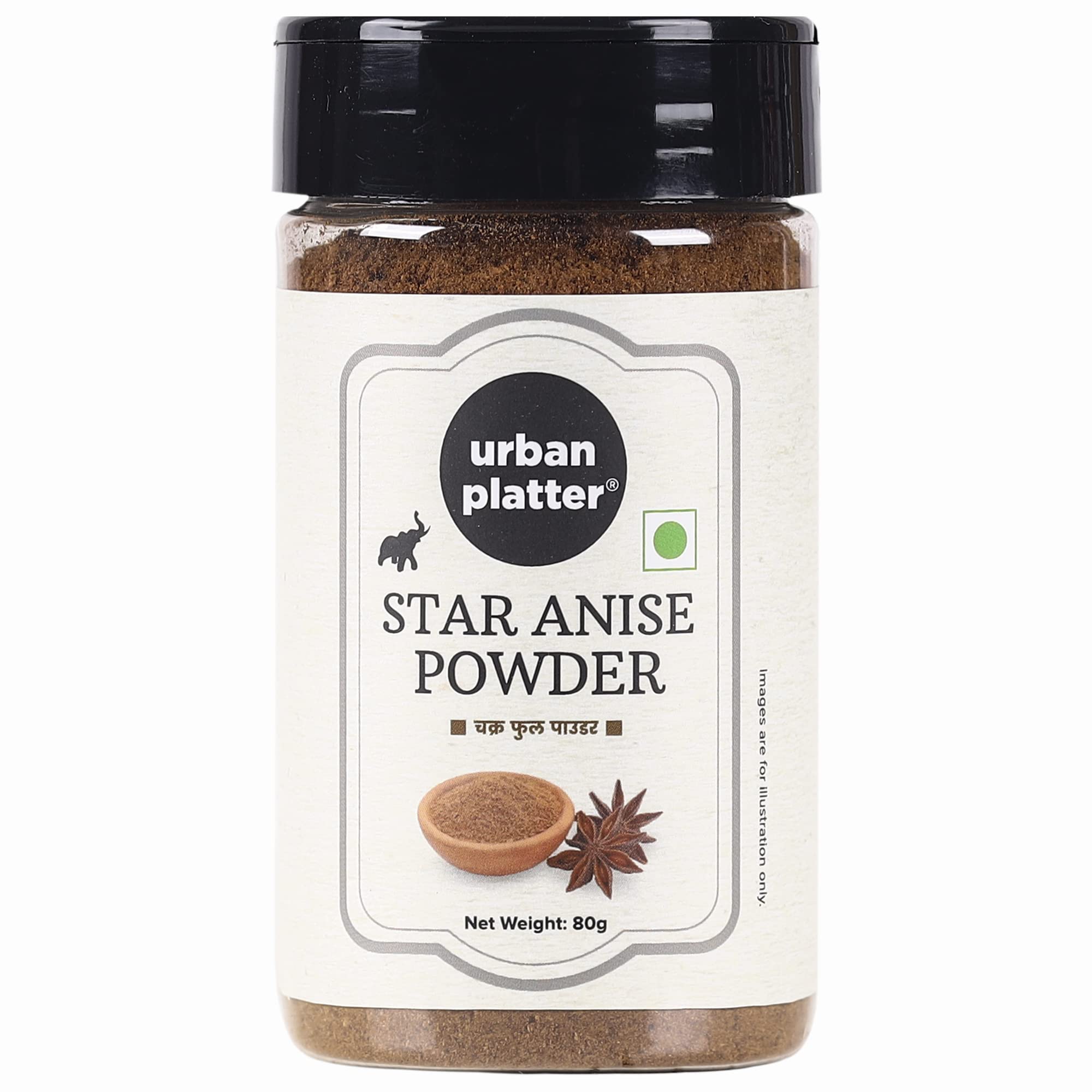 Urban Platter Star Anise Powder Shaker Jar, 80g / 2.82oz [Powdered Chakri Phool, Badiyan] (B07N85VNZF) Amazon Price History, Amazon Price Tracker