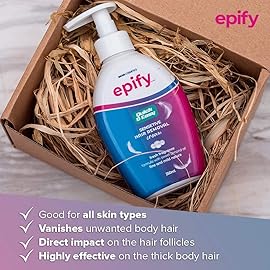 Epify Intimate Hair Removal Cream for Men and Women - Sensitive Skin, Pubic & Bikini Areas (Pack of 3)