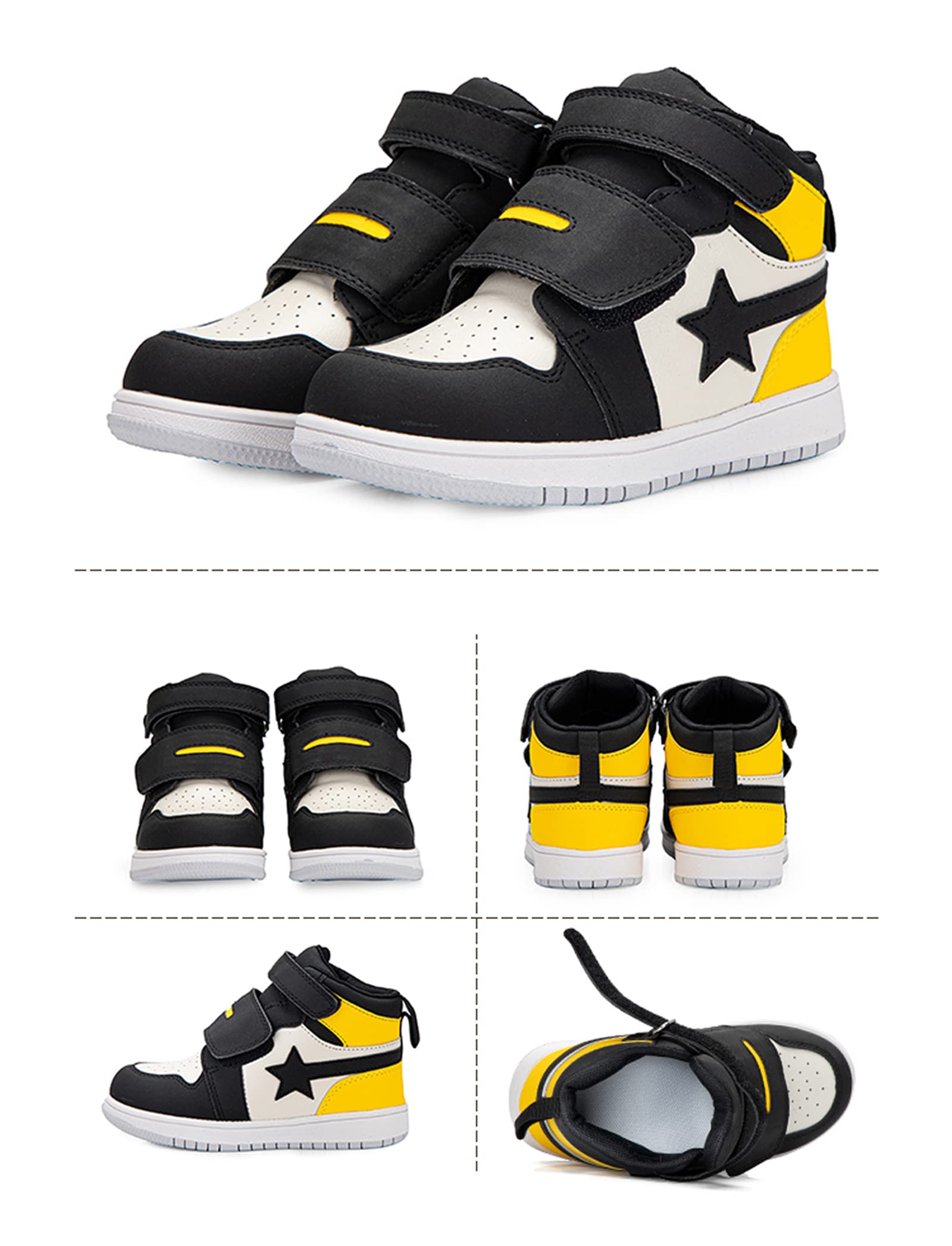 Zapatos ortopédicos para niños y niños pequeños,Zapatillas de Apoyo para el Arco y el Tobillo para niños,Ideales para Corregir y prevenir los pies Planos y los pies Varus/Valgus