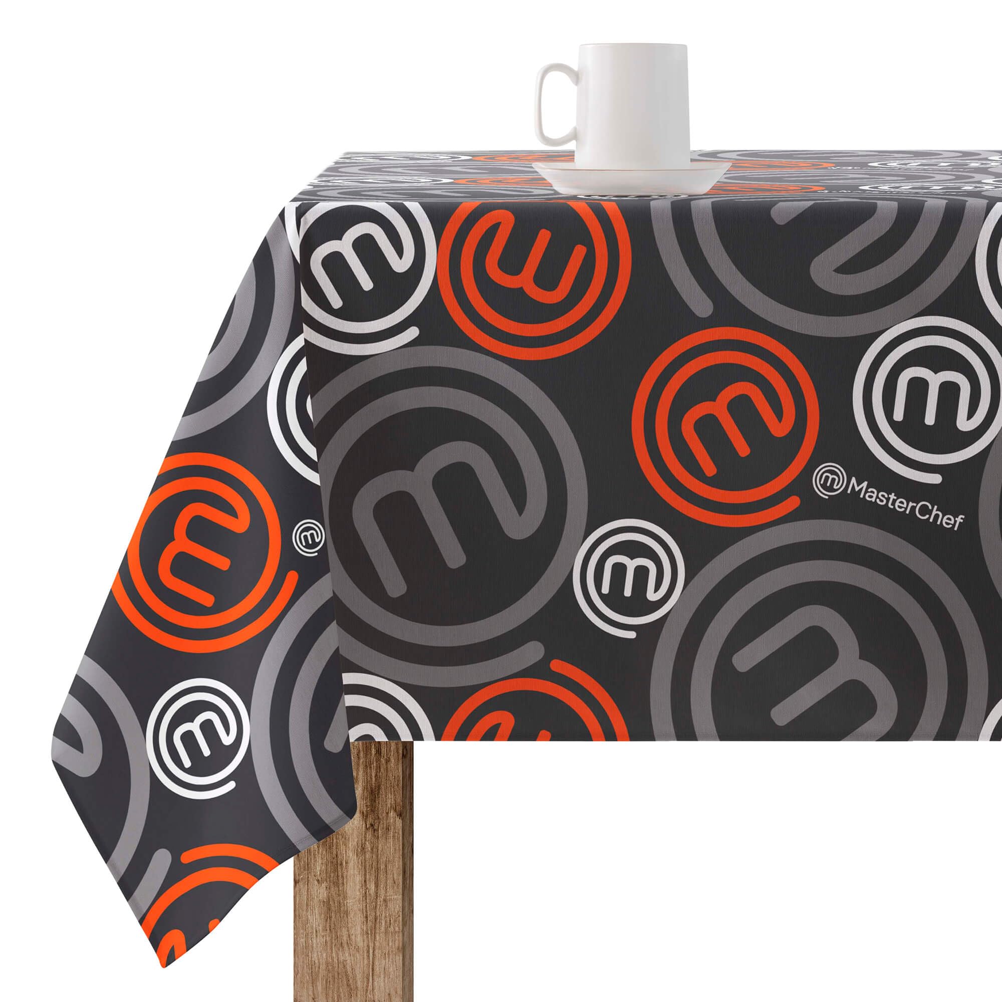 BELUM Nappe en résine anti-taches Masterchef Taille : 300 x 140 cm Modèle : 0400-52 Tissu : 100% coton - Nappe non-toile cirée toucher coton très doux - Nappe imperméable à l'eau répulsif liquide