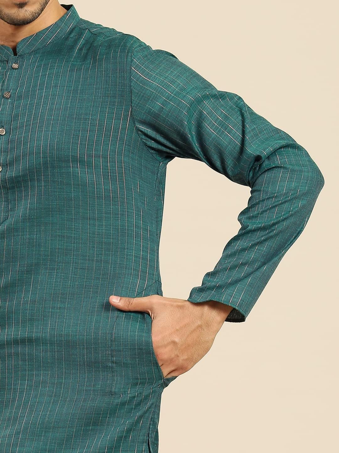 Men's Kurta - Traditional Indian Ethnic Wear for Men - Ideal for Weddings, Festivals & Celebrations