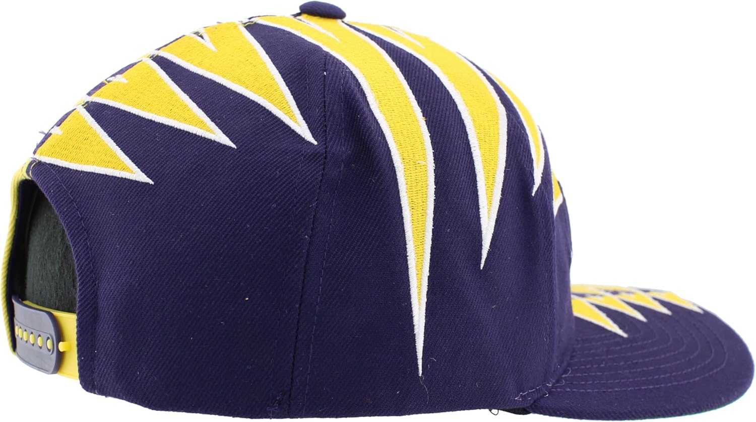 ZHATS NCAA Officially Licensed Adjustable Snapback Hat Team Color Split - Image 5