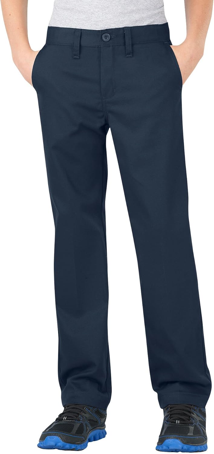Dickies ボーイズ フレックスウエスト スリム ストレッチパンツ