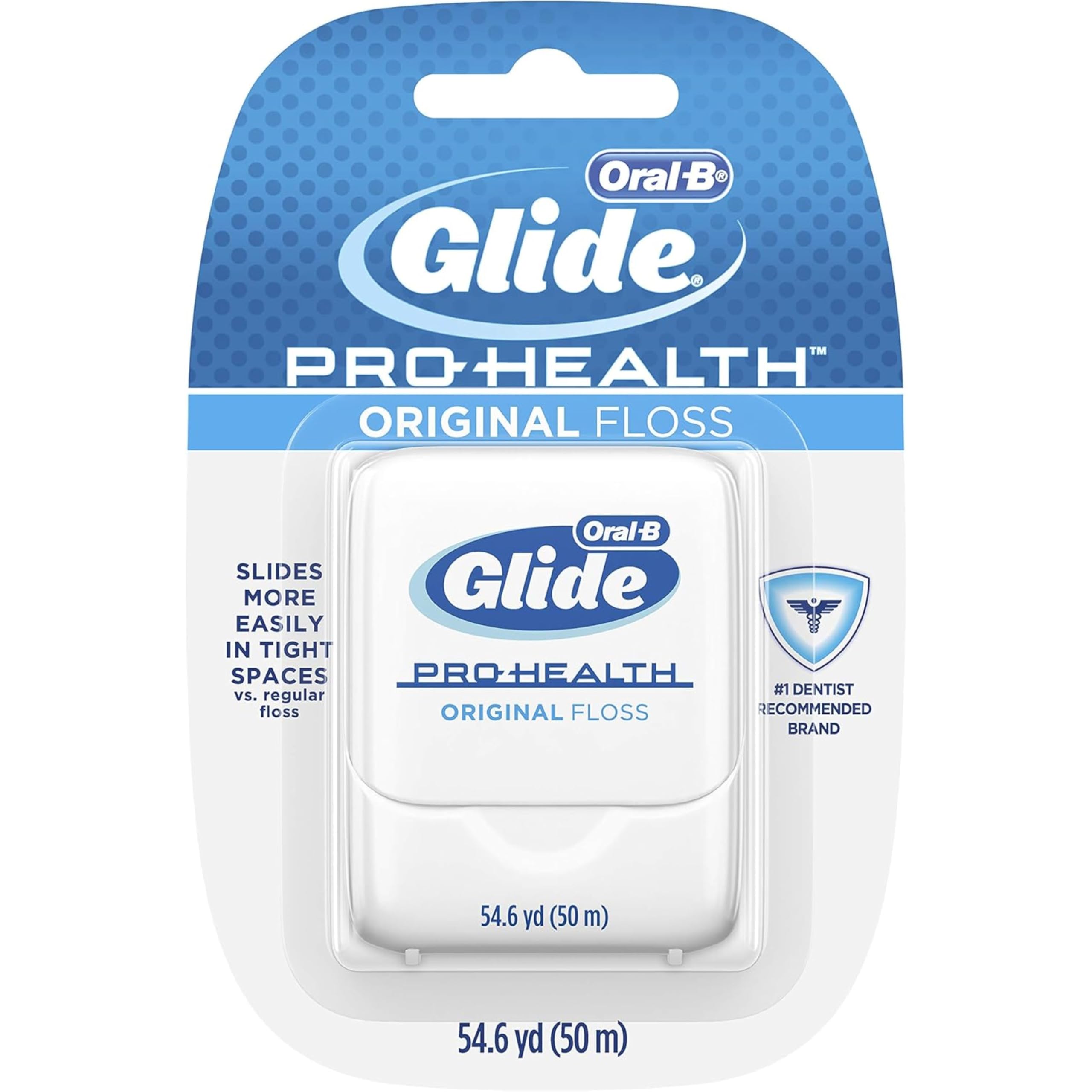 Oral-B Glide Pro-Health Dental Floss, Original Floss, 50m, Pack of 6