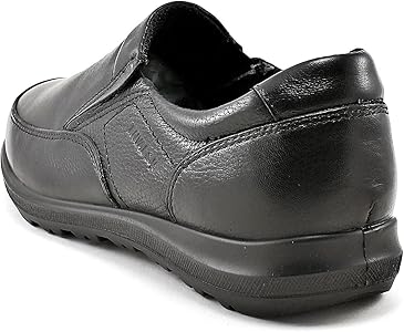 Enval Soft Scarpa Uomo Mocassino Con Morsetto Slip-on 5712166 Marrone Vera Pelle