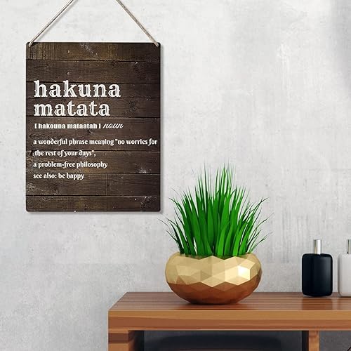 Miniatura 7 de Letreros inspiradores de regalo de casa de campo All That is Gold Does Not Glitter Not All Those Who Wander are Lost - Letrero colgante de madera