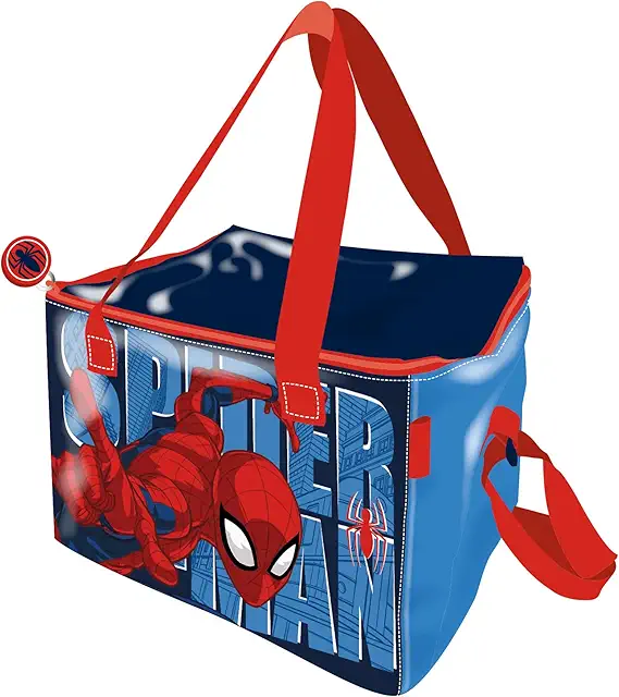 Bolsa Térmica Infantil Spiderman Marvel - Lancheira do Homem Aranha