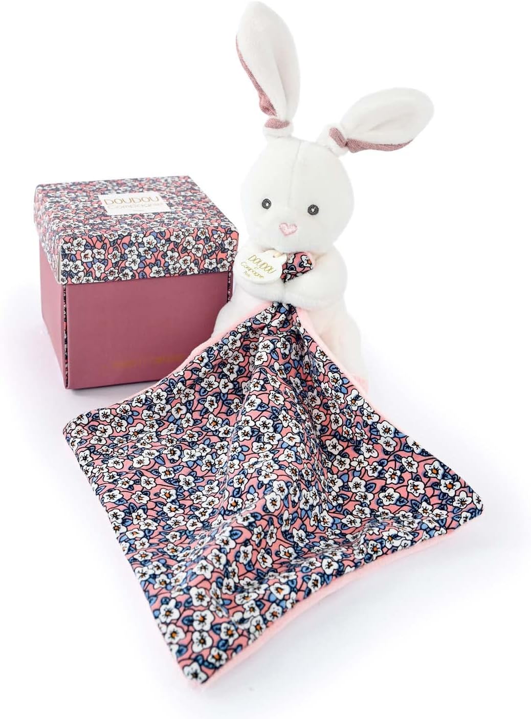 Boh'AIME DC4020 Soft Toy with Flower Shaped Comforter, Pink