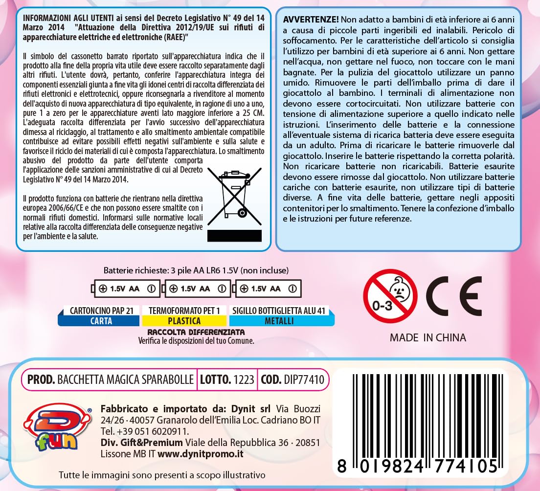 D-FUN Dynit: Bacchetta Magica Sparabolle