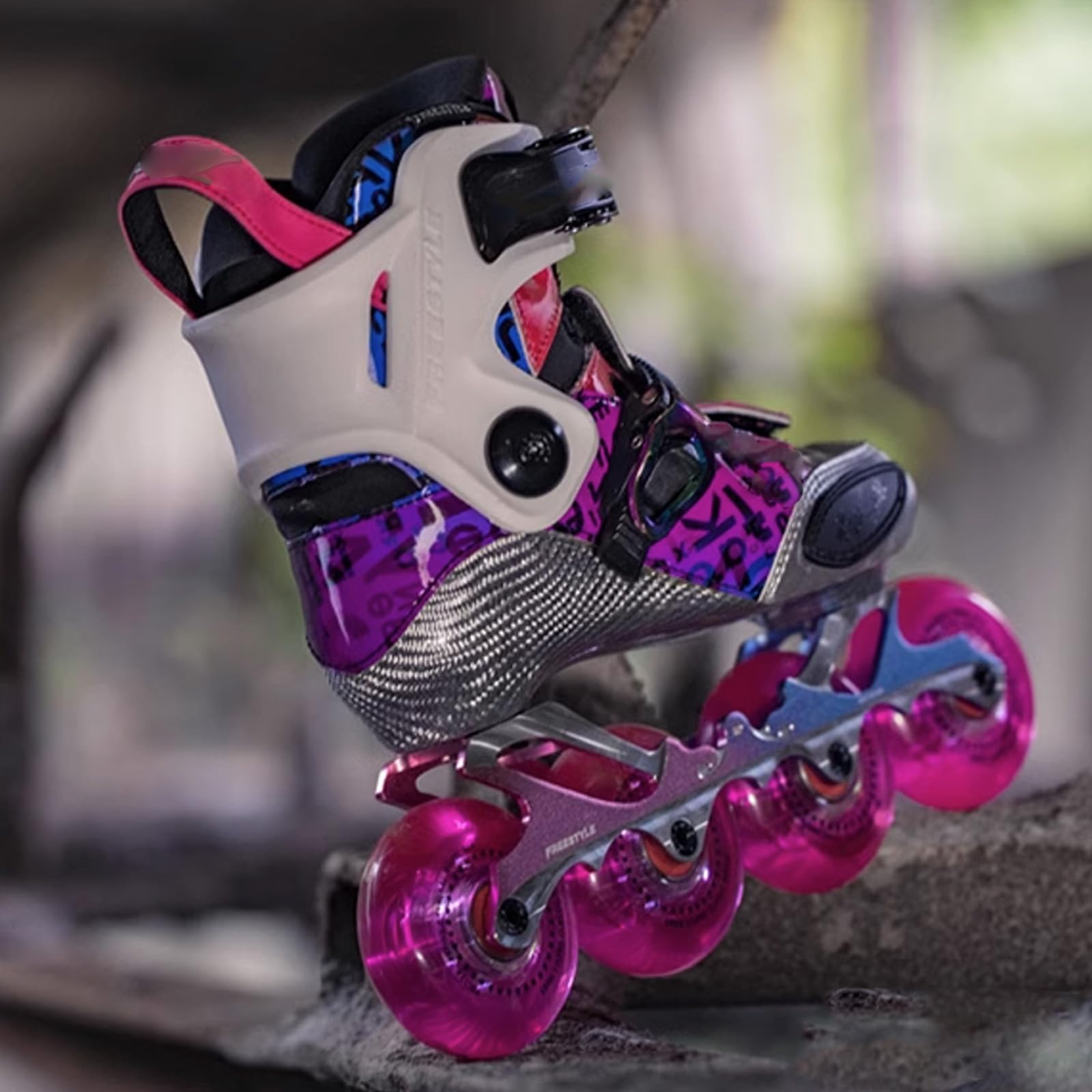 Amazon | インラインスケートホイール (4/8 パック) ローラーブレード