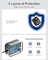 Vista 7 de WUKUR Adaptador de CA de 9 V AD-5 compatible con cable de alimentación de teclado Casio compatible con teclado Casio AD-5 AD-5MU CTK-2100 CTK-800