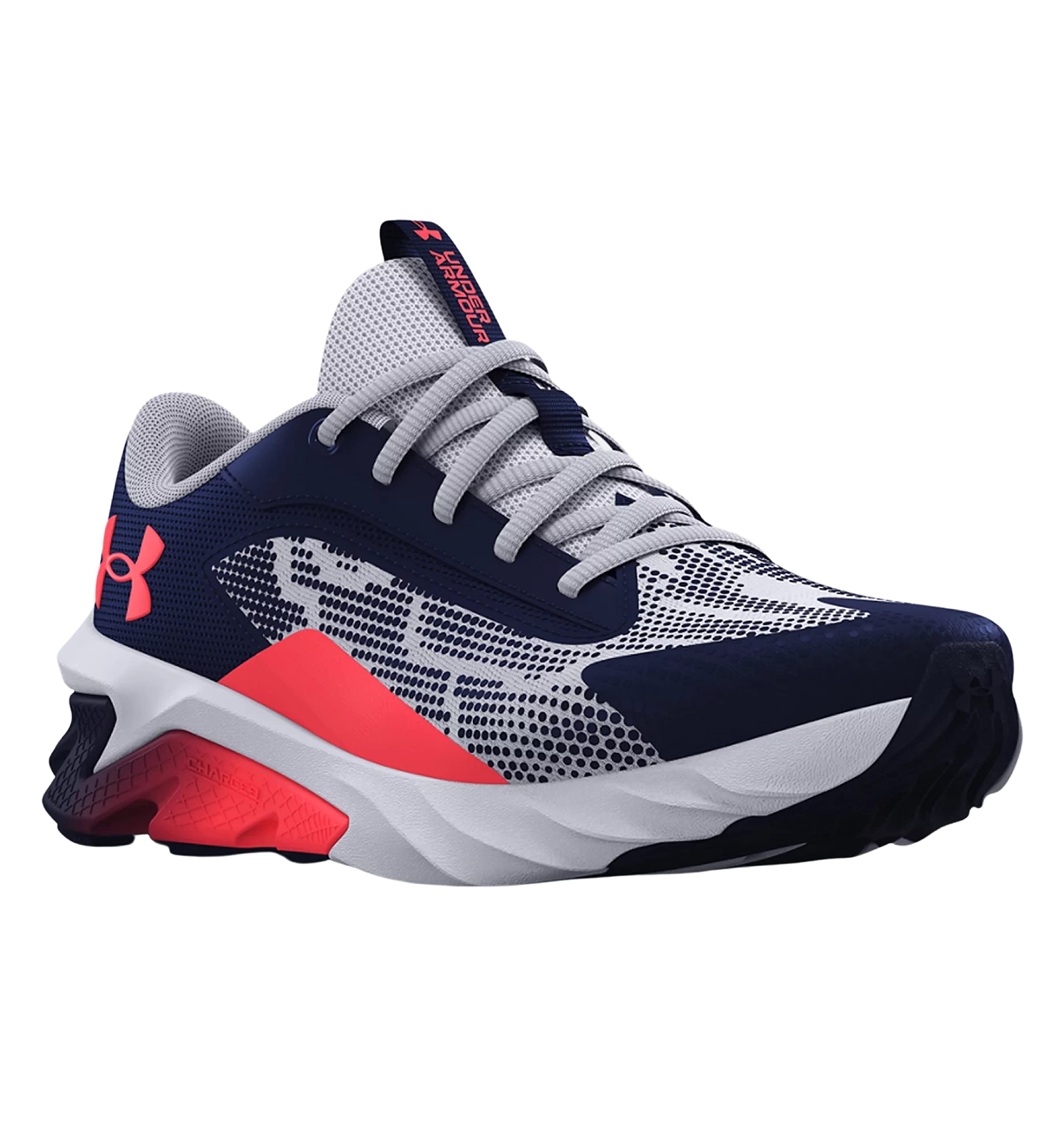 Under Armour Kid's Charged Scramjet 4 (GS) (Midnight Navy/Mod Gray-402, us_Footwear_Size_System, Big_Kid, Numeric, Medium, Numeric_5_Point_5)