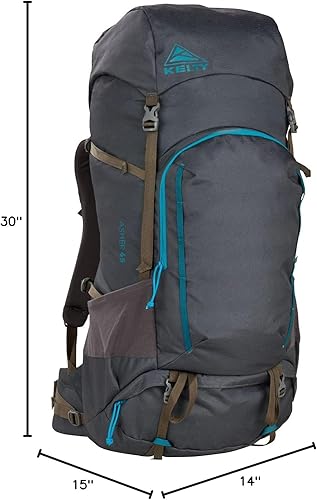Miniatura 16 de Kelty Asher Day - Paquete de senderismo de 18 a 85 litros de capacidad, senderismo, mochilero, paquete de viaje, marco interno modelo 2023 (65L