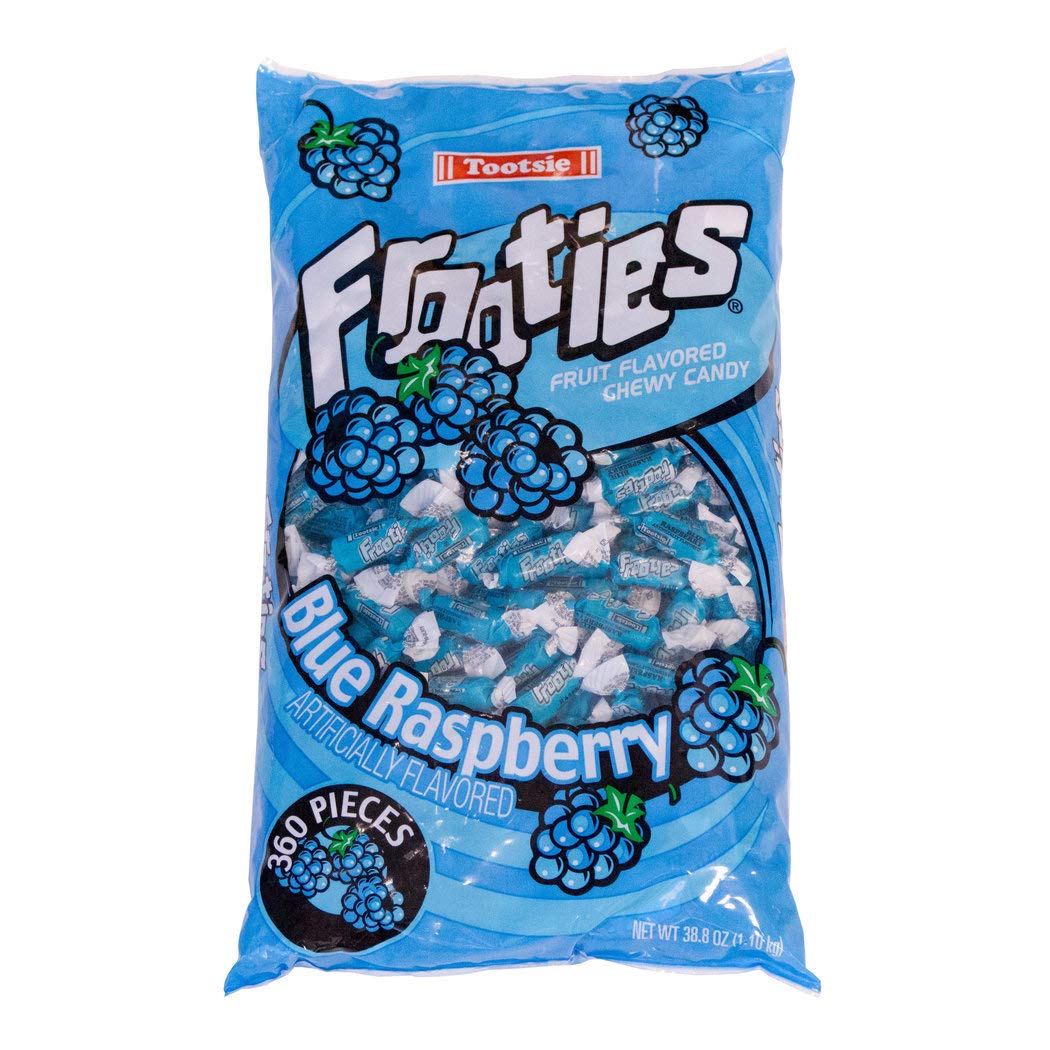 Blue Candy Frooties Blue Raspberry 38.8oz Bag