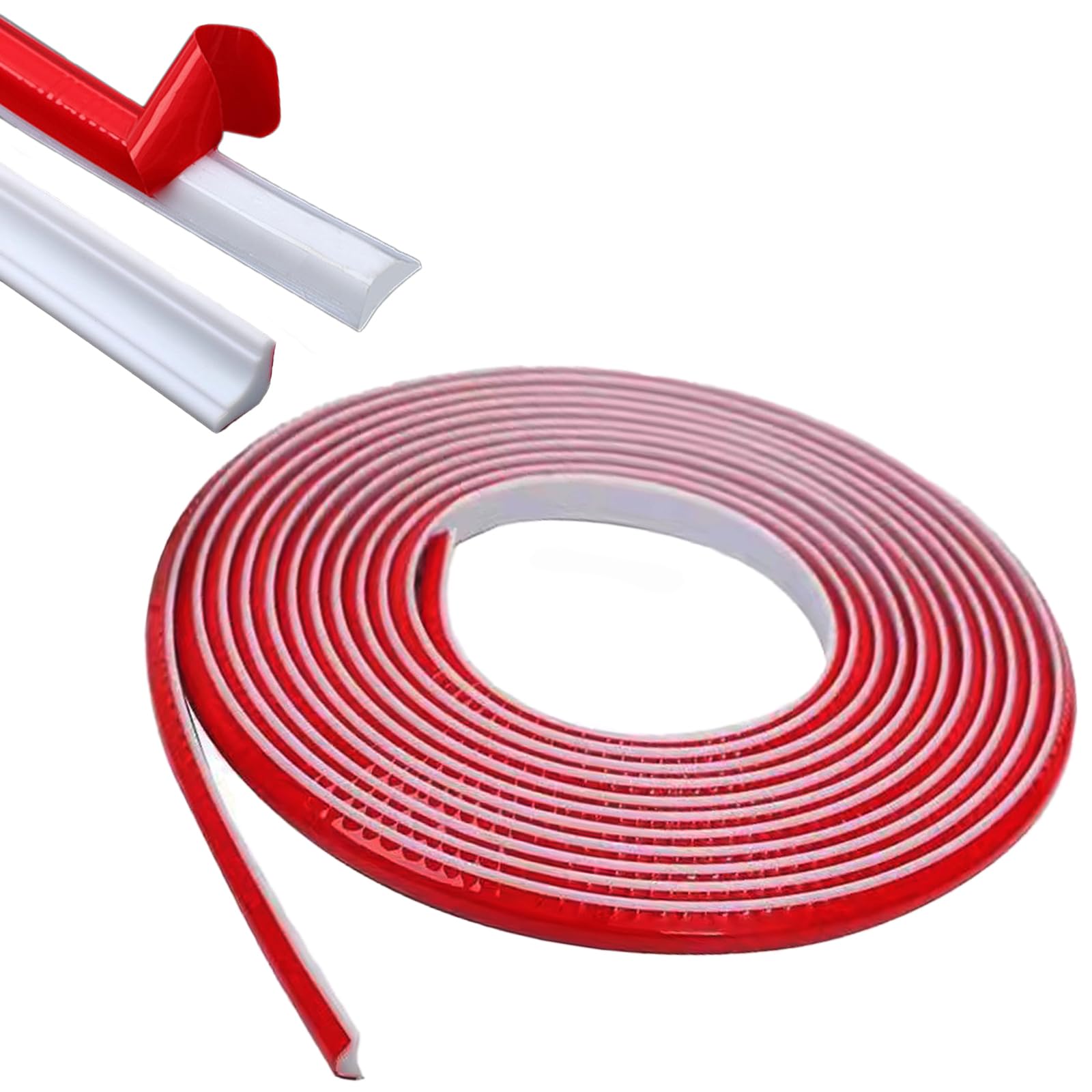 Buy Flexible Strip Wall Moulding Trim 9.8ft Peel and Stick Caulk Strip for Wall Corner