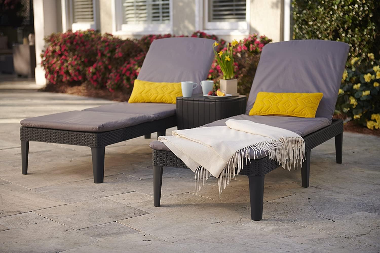 Allibert Jaipur Sun Lounger Cushion 2025