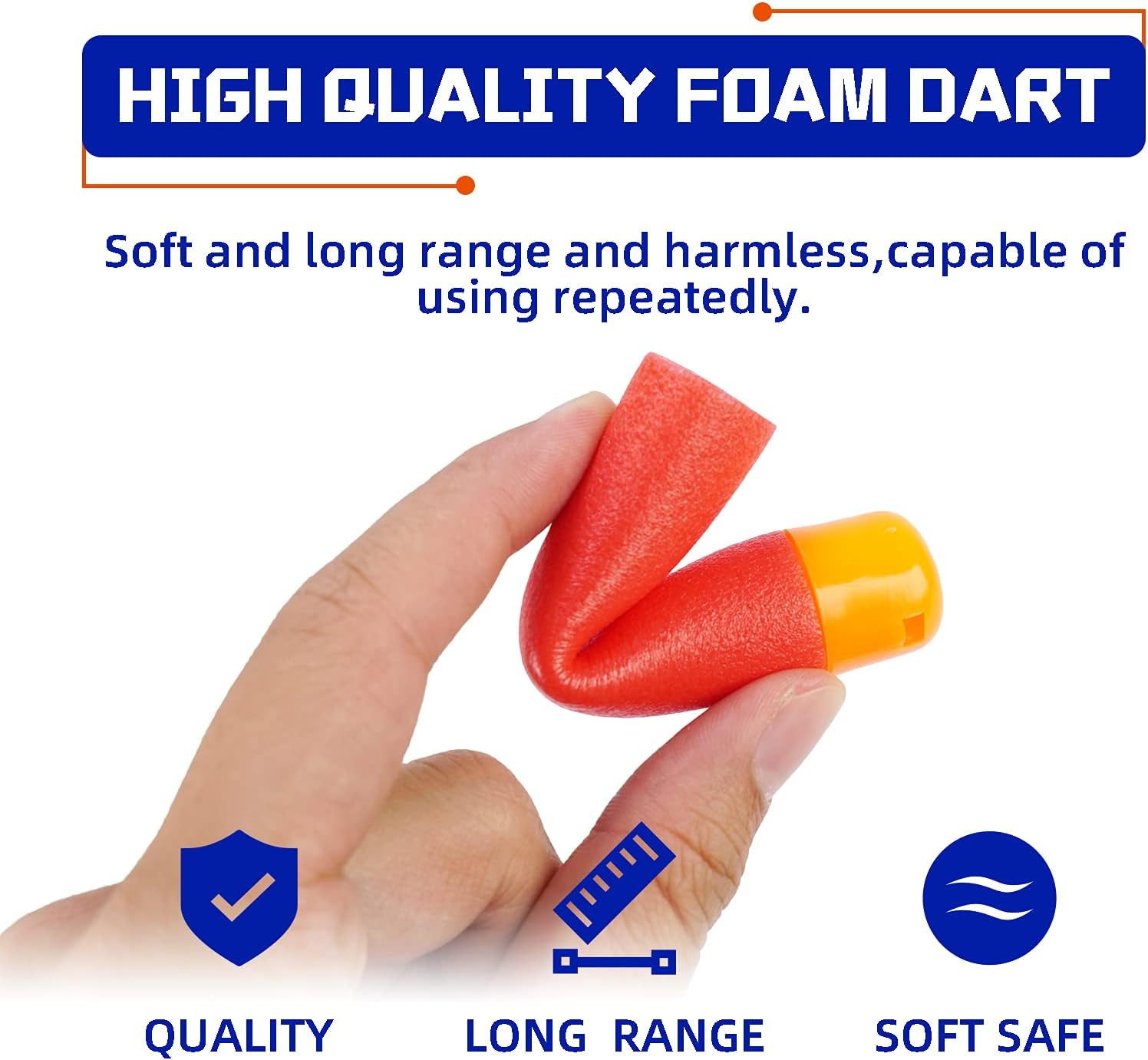 Toy Foam Blasters Guns with 10 Pcs Soft Foam Darts Bullets, Compatible with Nerf Toys, Long-Distance Blaste,Gifts for Kids 4 5 6 7 8 9 10+ Years Olds Boys : Toys & Games