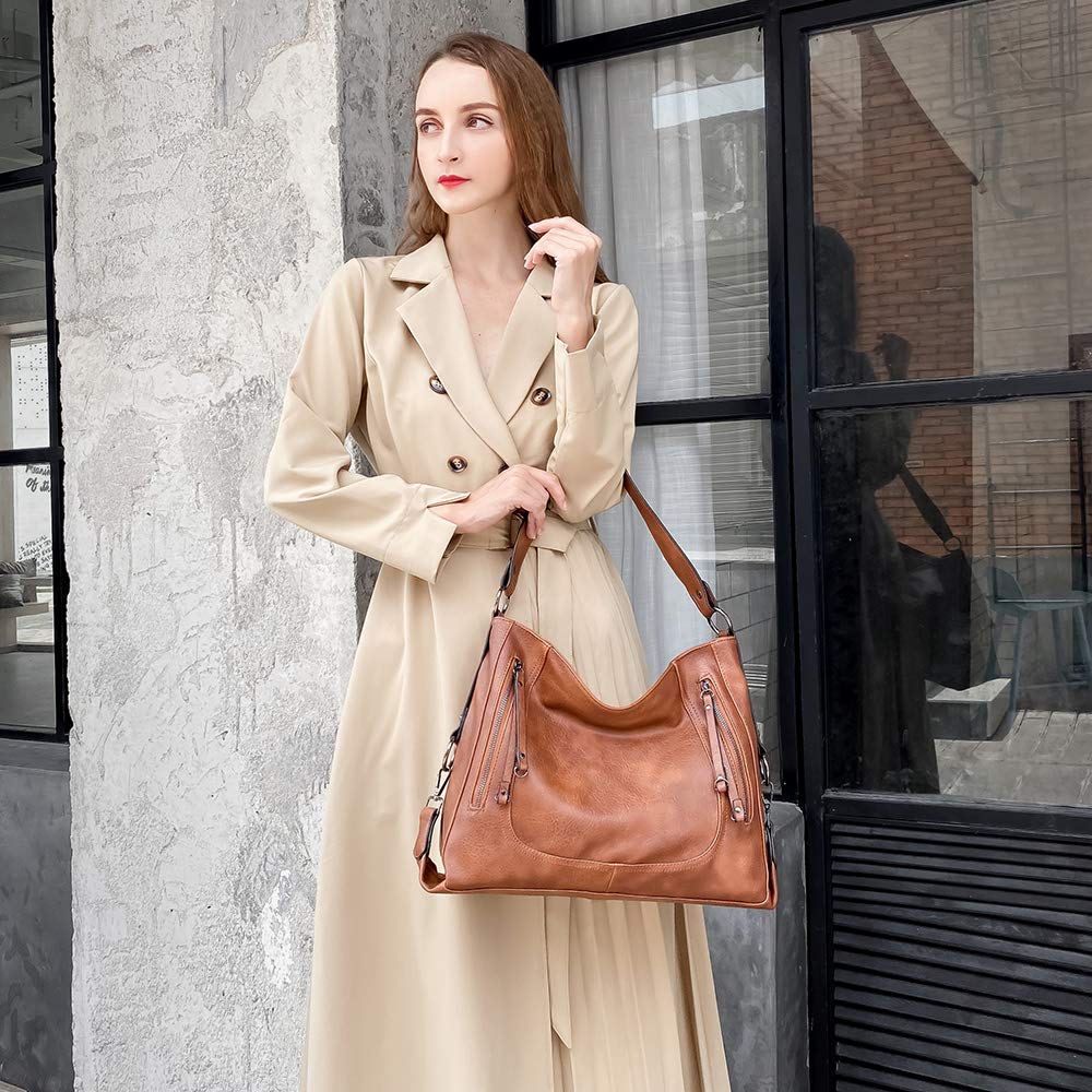 Bolsas de hombro para las mujeres Tote bolsos bolsos de mano suave vegano de cuero hobo bolsas de diseño clásico bolsas de trabajo cubo mujer bolso bolso bolso