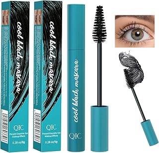 Thrive Mascara Liquid Lash Extensions Makeup,Rich Cool Black Mascara Long-Lasting, 0.28 Ounce,Natural No Clumping,Smudge-Proof,Waterproof and Sweatproof,Black (2 pcs,Black)