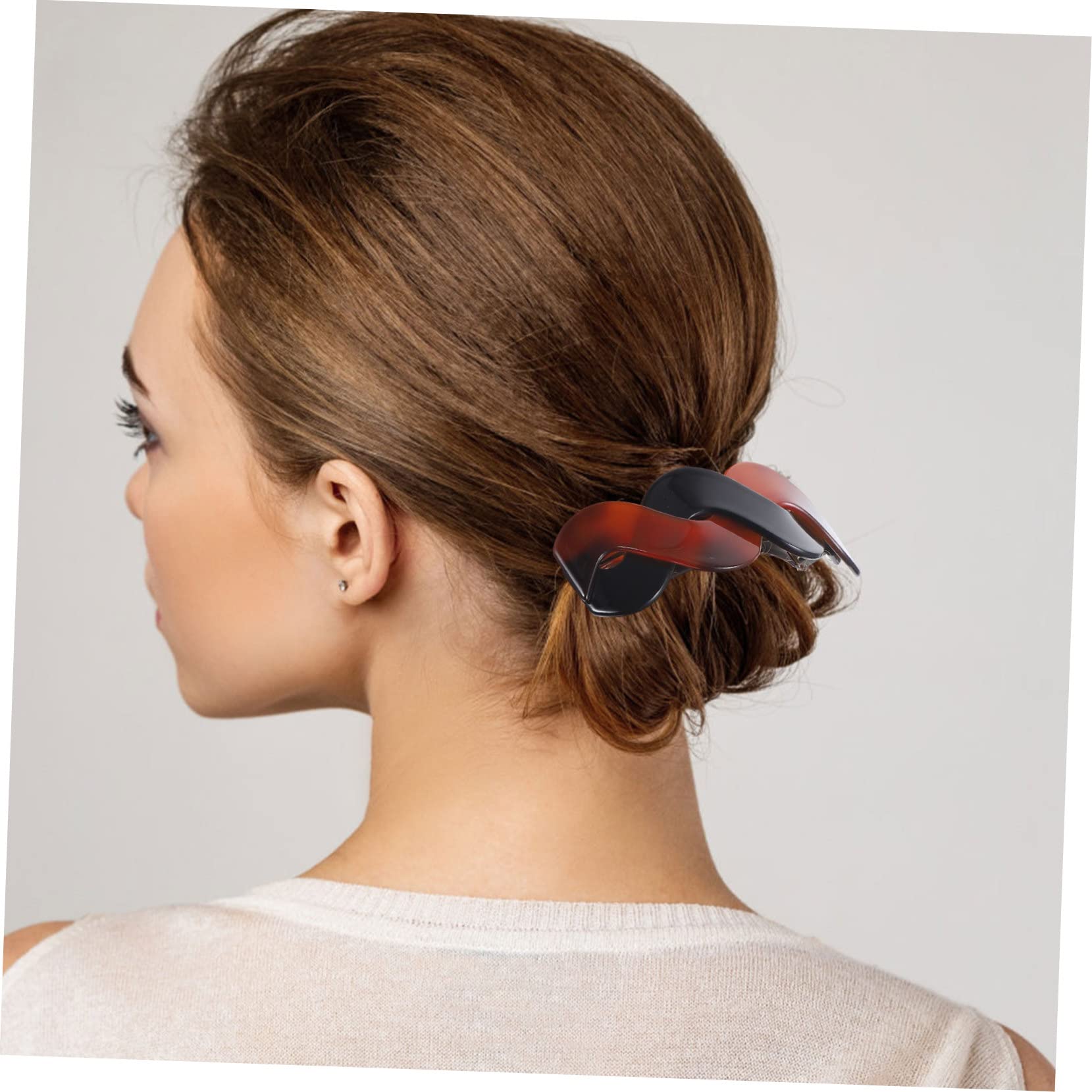 MAGICLULU 10piezas Barretas De Pelo De Para Mujeres Clips Para Coletas y Recogidos Rojo Café y Tortuga Perfectos Para y Cuidado Del Cabello