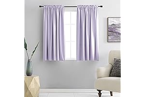 DONREN Lavender Purple Blackout Curtain Panels: Enhance Your Home with Serenity and Warmth