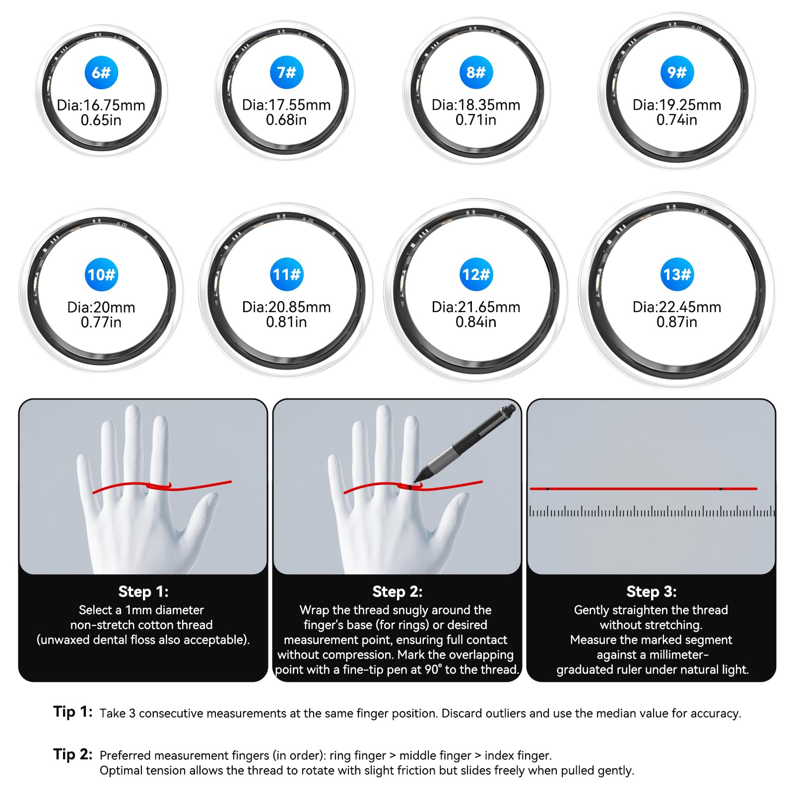 Anillo inteligente de fitness y actividad para hombres y mujeres, seguimiento de la frecuencia cardíaca, estrés, pasos de sueño y oxígeno en sangre, rastreador de fitness impermeable de 10 ATM