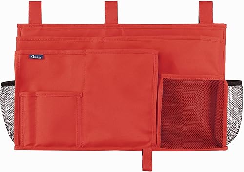 Miniatura 182 de Surblue - Organizador de cama colgante para mesita de noche, bolsa de almacenamiento, bolsillo para literas y camas de hospital, dormitorios Z-Zebra