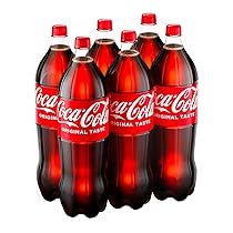 Coca-Cola Original Taste, Tutto il Gusto Originale di Coca-Cola in Bottiglia PET 100% Riciclabile, Bevanda Analcolica – 6 Bottiglie da 2L