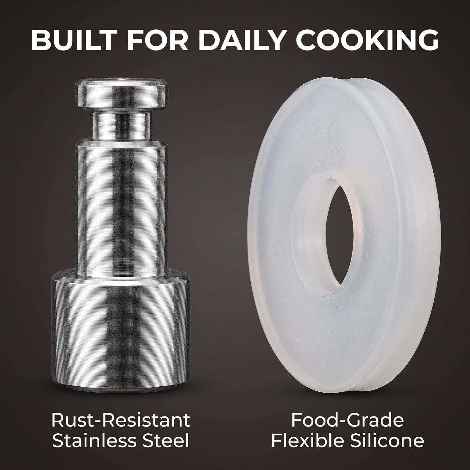 2 Pack Replacement Float Valve for Crock-Pot, Pressure Cooker Model SCCPPC600-V1 and SCCPPC800-V1-2 Pack,Instapot accessory, Instant Pot Replacement Parts, Pressure Cooker Replacement Parts