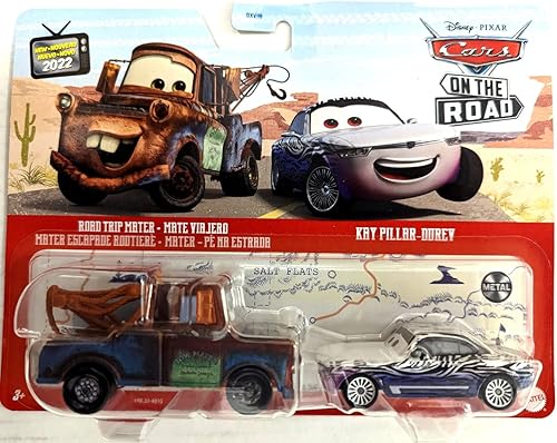 Miniatura 2 de Disney Pixar Coches Road Trip Mater y Kay Pilar Durev