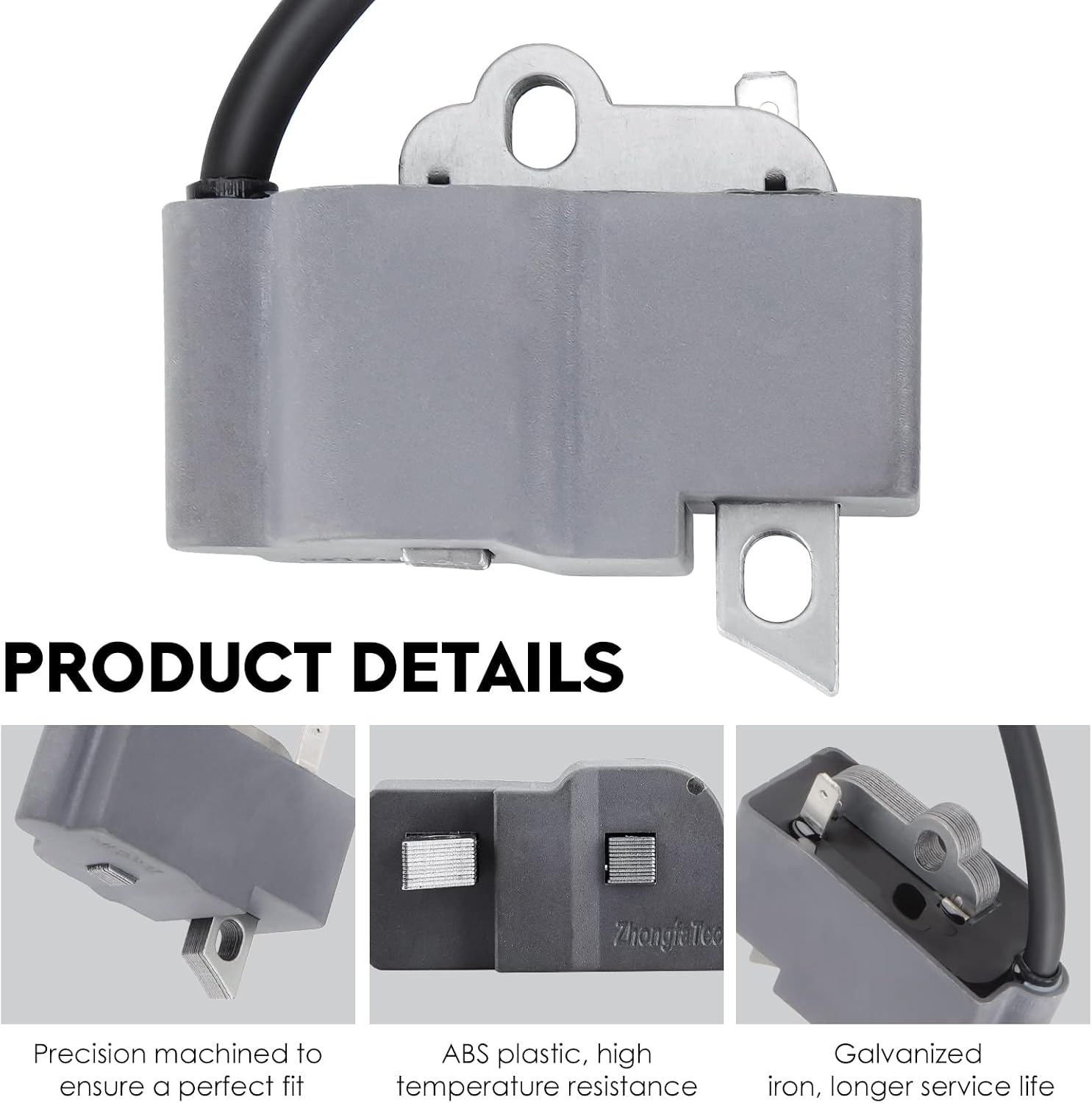 Ignition Coil 4144 400 1303 for Stihl FS40 FS40C FS50 FS50C FS56 FS56C FS56R FS56RC FC56C FC56 KM56C KM56RC HT56C Brushcutters 4144 400 1302, 0000 400 7011