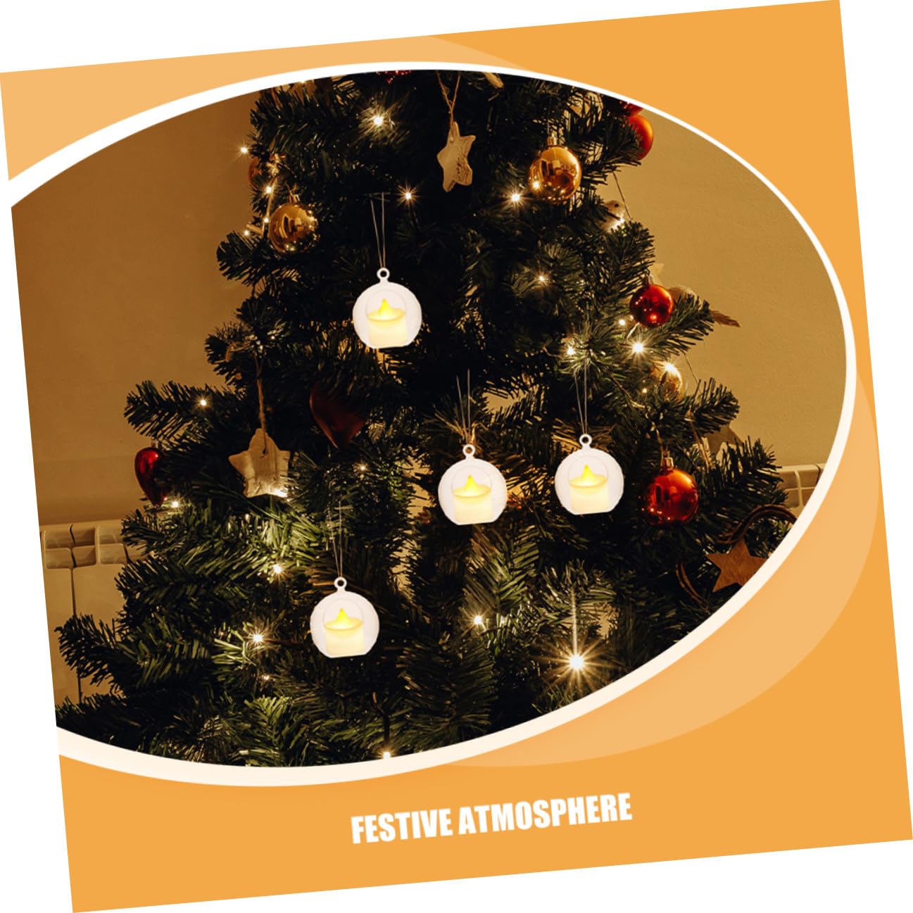 ARTIBETTER Bolas Decorativas Transparentes Rellenable 20 Unidades 8 CM Bola Hueca de Acrílico para Bricolaje y Decoración Navideña Fiestas Bodas Cumpleaños